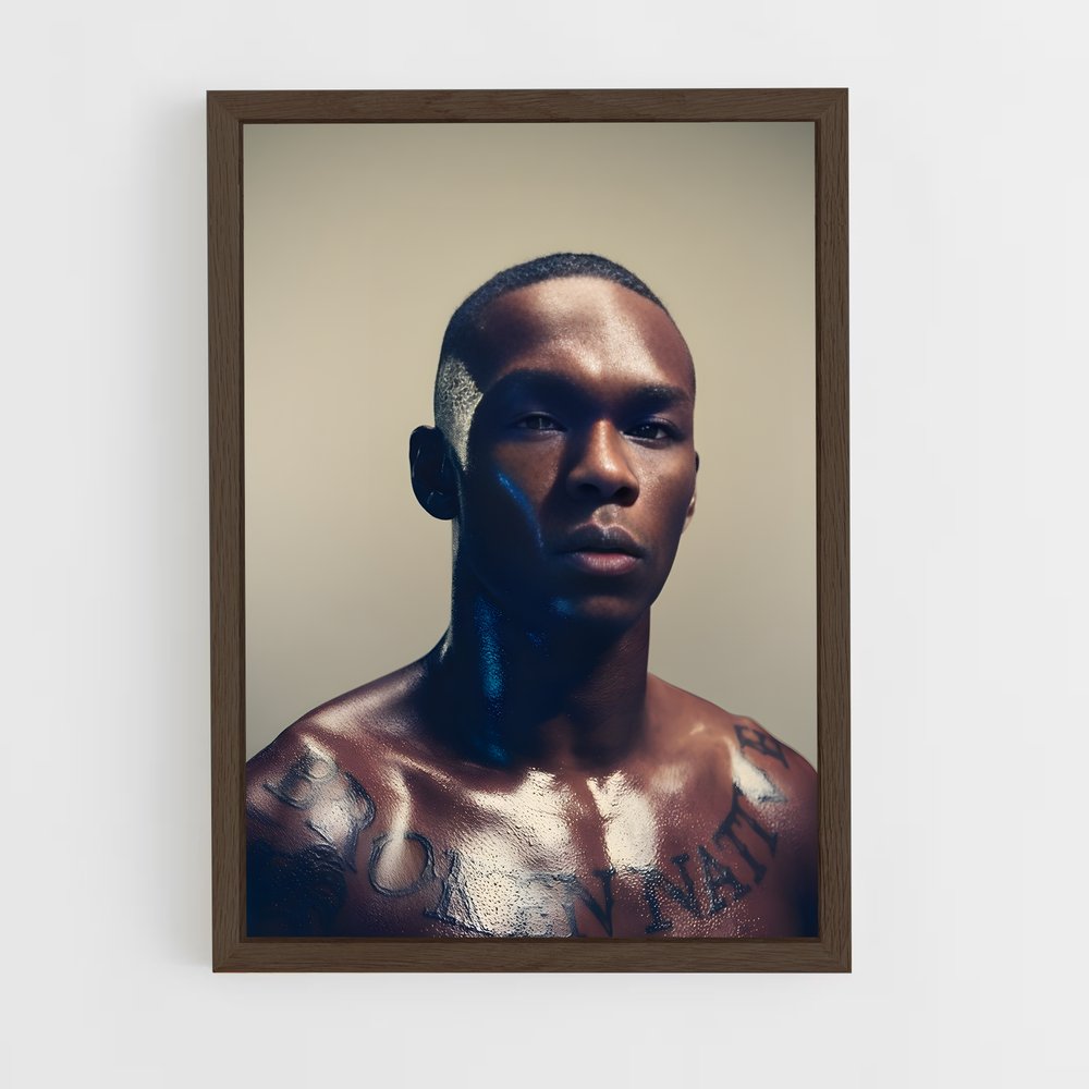 Poster Israel adesanya impressionnants – affiche MMA (vue 5)